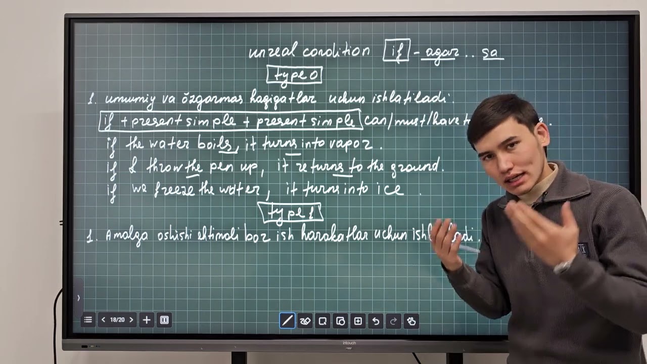 IF. Unreal condition 32-dars