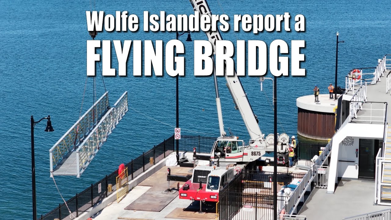 A Flying bridge  -  How Marysville's Ferry Dock got a bridge to the dolphin 4K