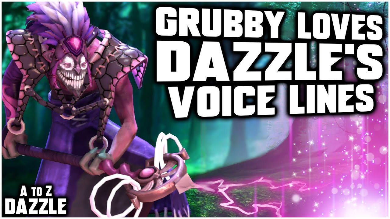 Don't Worry, Grubby will save you with his Dazzle - A to Z Challenge - Dota 2