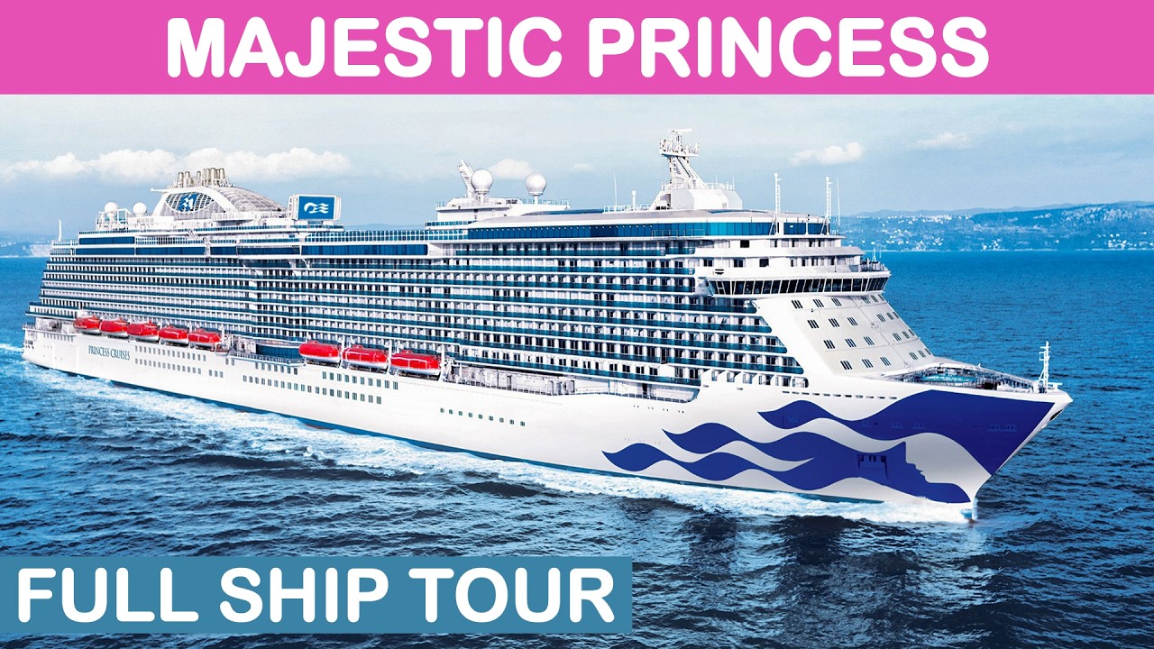Majestic Princess: Полный тур по кораблю — 2025