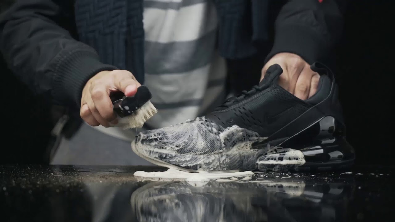 Crep Cleaner on the Air Max 270