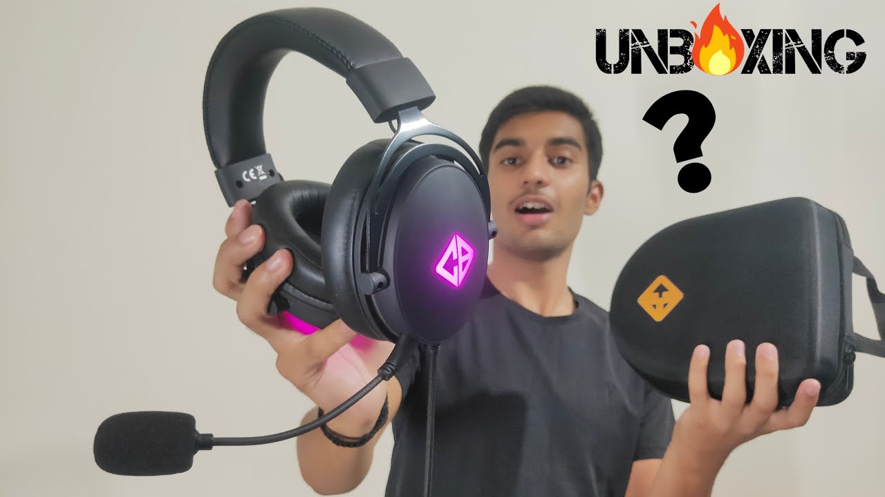 cosmic byte gaming headphones equinox phobos 7.1  unboxing
