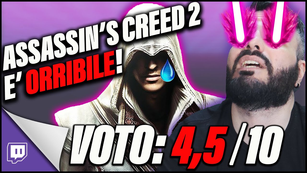 SENZA CENSURE | Raiden inca**ato reagisce a Assassin's Creed 2 VOTO 4,5/10