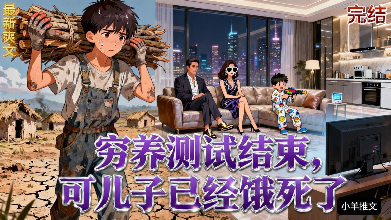 完结《穷养测试结束，可儿子已经饿死了》为了让我那在破产工厂里苦苦支撑的父母过上好日子，我活得像条狗。他们则在八千平的江景别墅里，为养子送上五百万的法拉利……#小说  #推文  #重生 #爽文 #有聲