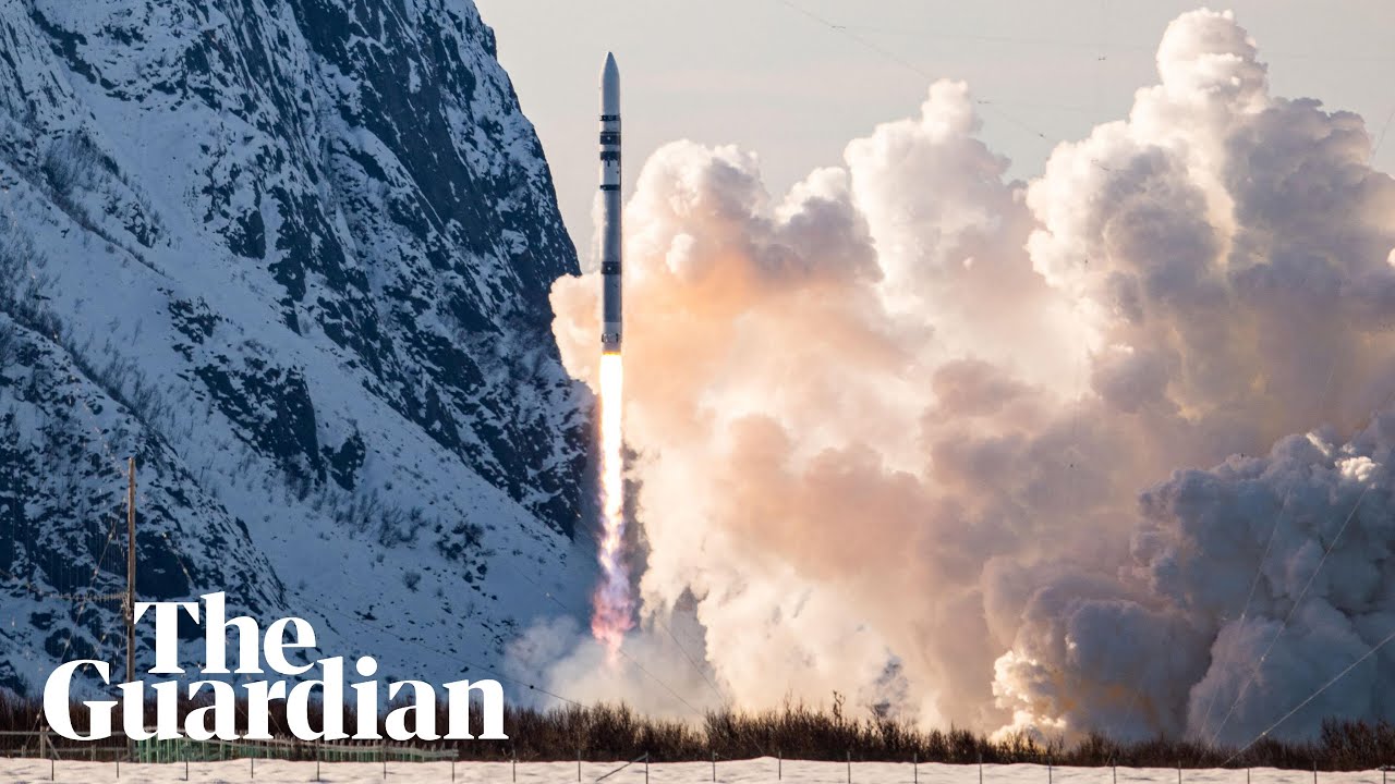 First orbital rocket launched from Europe falls to the ground and explodes