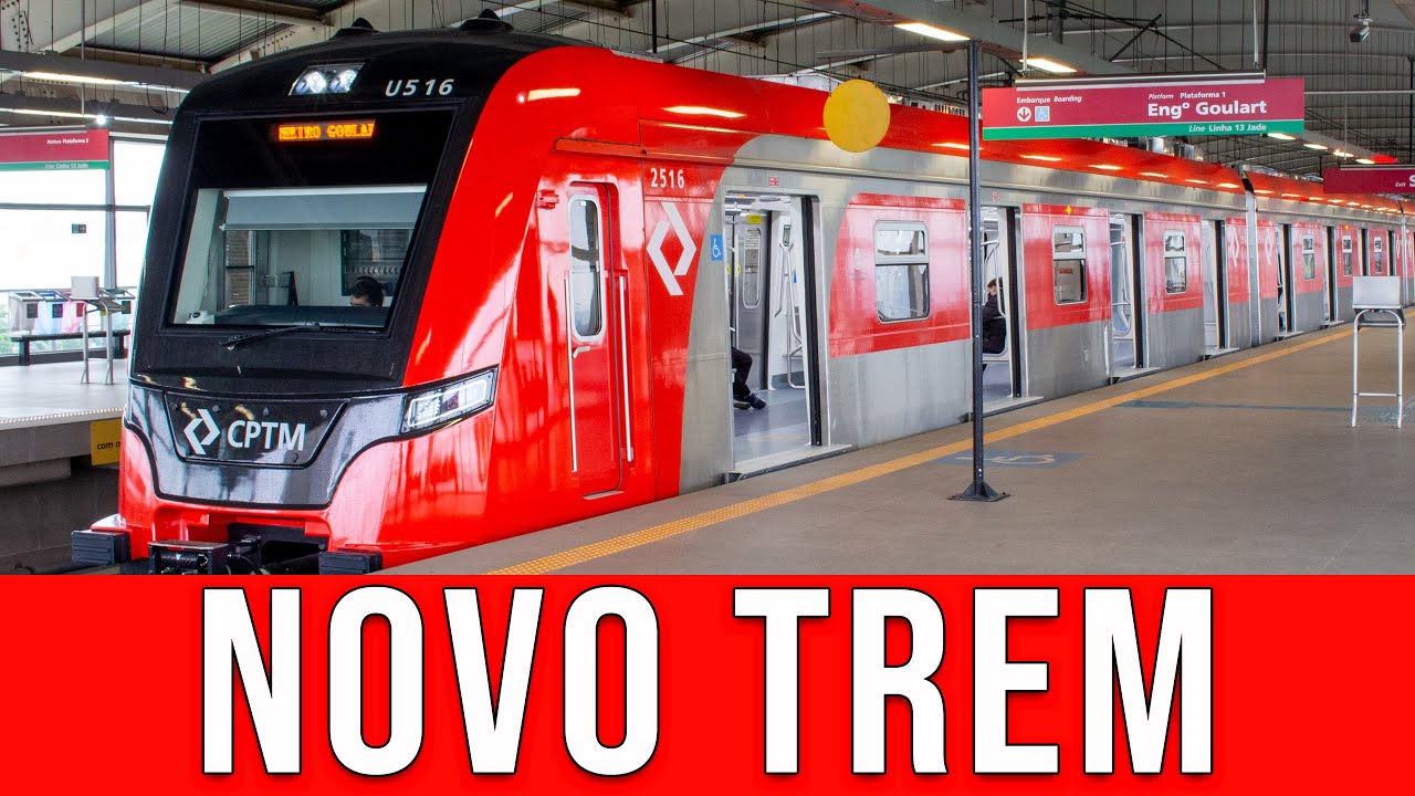 CPTM Entrega 4° Novo Trem Chinês Para a Linha 13 - Jade - Eu Fui Conferir #116