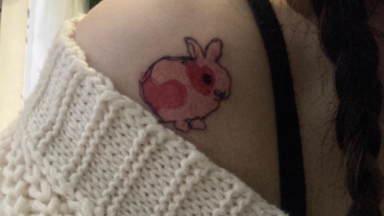 💗 타투 받으러 간 날 vlog 🐰💗