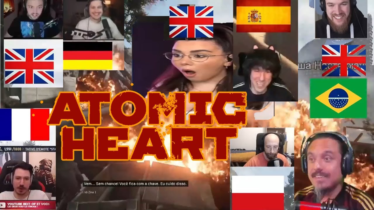 Atomic Heart на разных языках Реакция иностранцев на бабу Зину