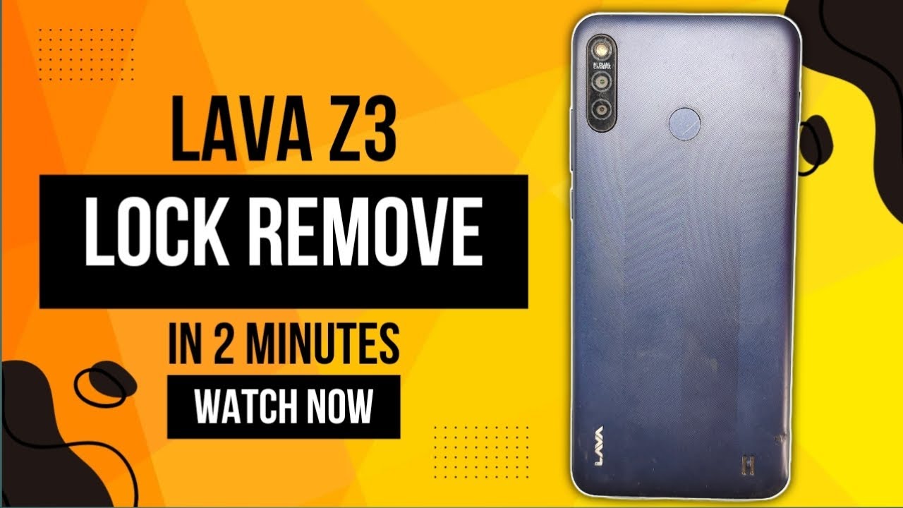 How to #Hard_Reset lava z3 up smartphone | z3 screen lock kaise tode | #lava_z3_up format kaise kare
