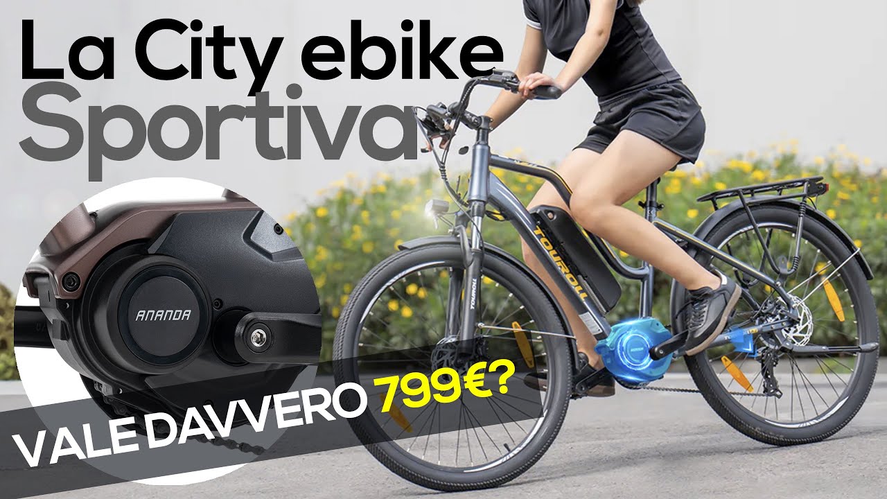 TOUROLL MA2  | La vera City Ebike Sportiva con motore Ananda da 70 Nm!Test Completo. VALE 799€?