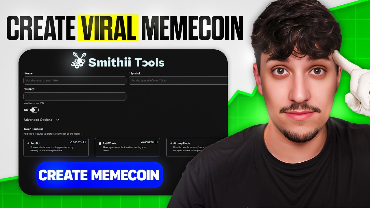 Создание Solana Meme Coin с успехом (+1M Memecoin) без кода