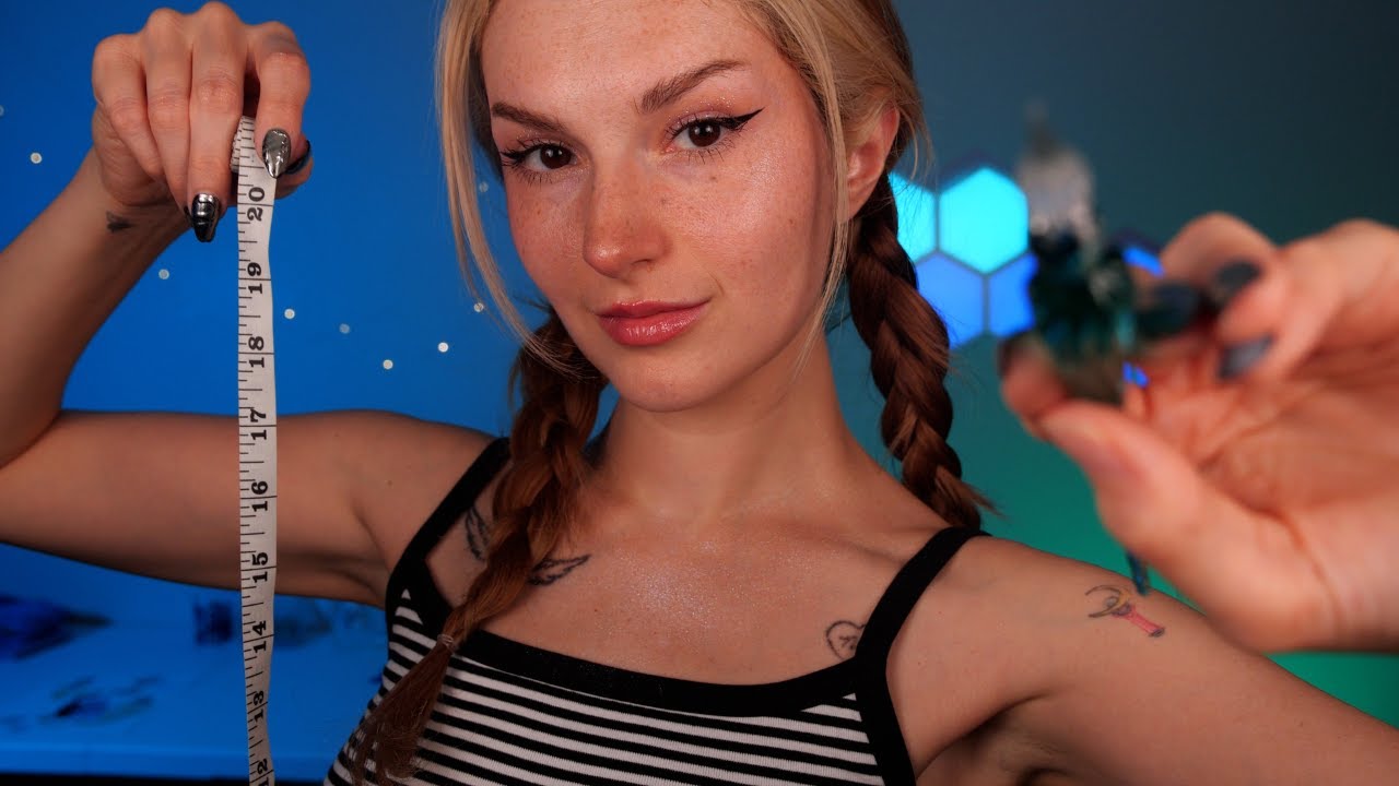 ASMR Designing Your Maximalist Outfit | Measuring, Face Touching, Doing Your Makeup, & More!