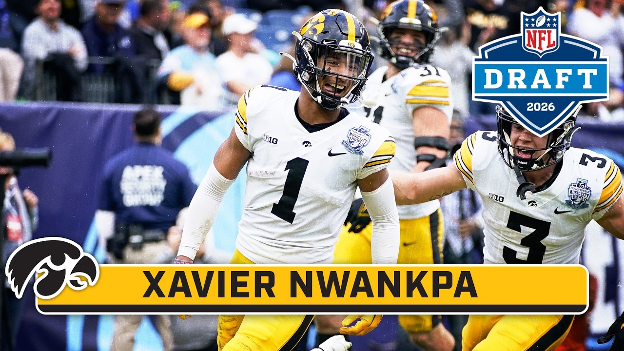 2026 NFL DRAFT HIGHLIGHTS: DB Xavier Nwankpa | Iowa Football