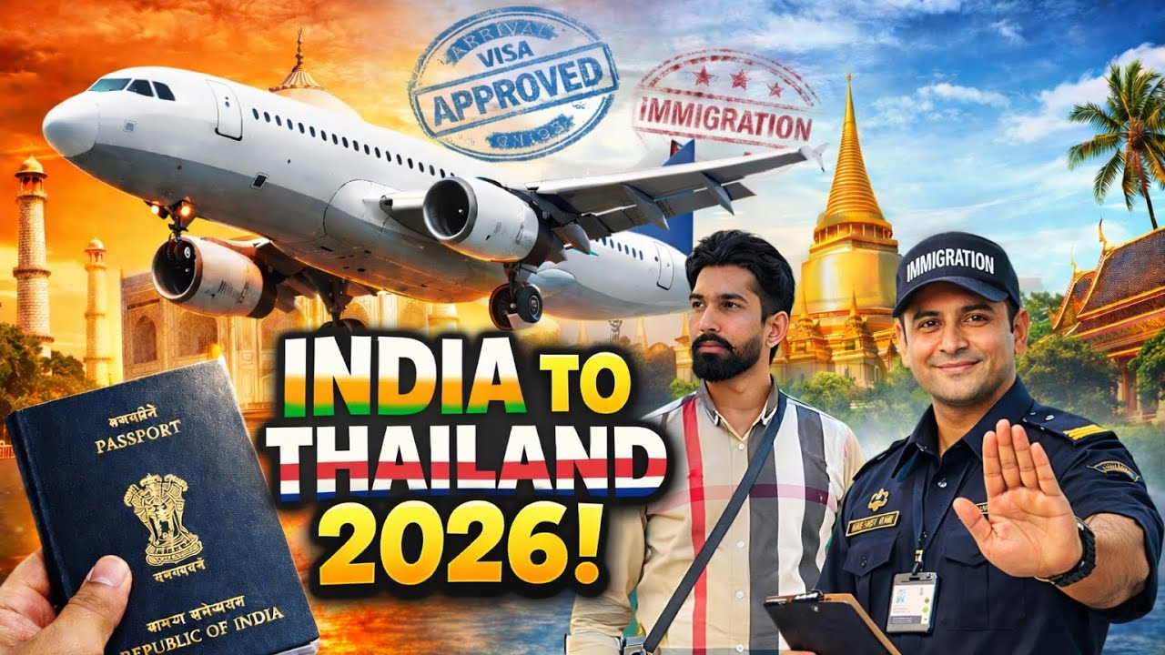 India To Thailand 2026 | Immigration Problem😱 | Visa Free For Indians?🇮🇳 |  Expense & Travel Guide