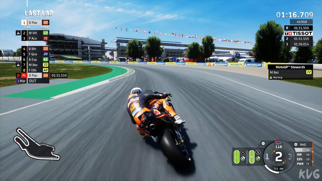 MotoGP 24 - KTM RC16 (Red Bull KTM Factory Racing) - Gameplay (PS5 UHD) [4K60FPS]