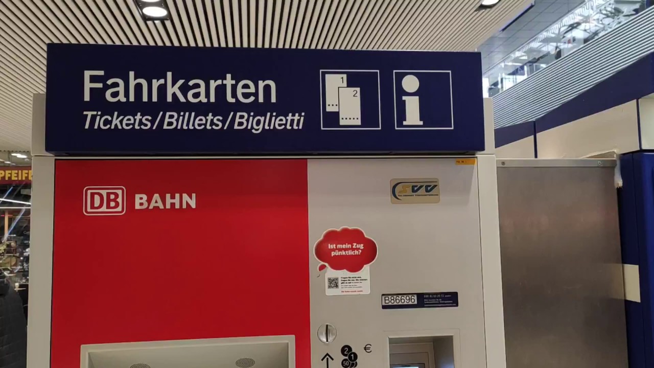 Как купить Баварский билет (Bayern Ticket)