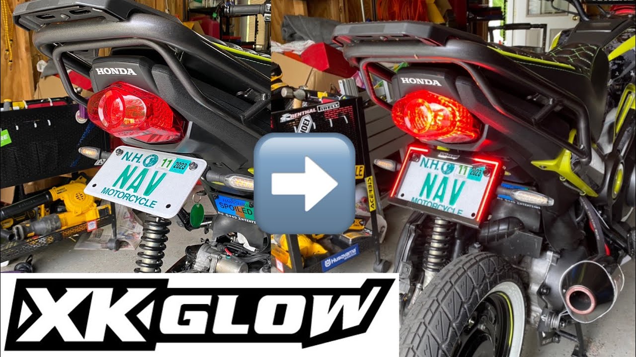 Рамка номерного знака XKglow | Honda Navi