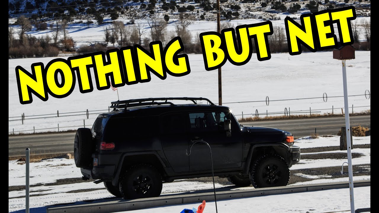 🏆Toyota OEM Cargo Net for FJ Cruiser  The Best Net on the Net! 🏆 What's in your NET???😭