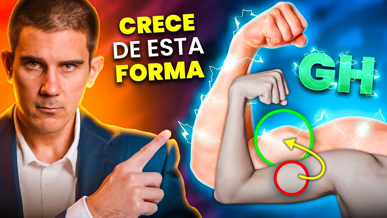 ¡MÁS MÚSCULO, MENOS GRASA!👨‍⚕️Cómo OPTIMIZAR tu HORMONA del CRECIMIENTO