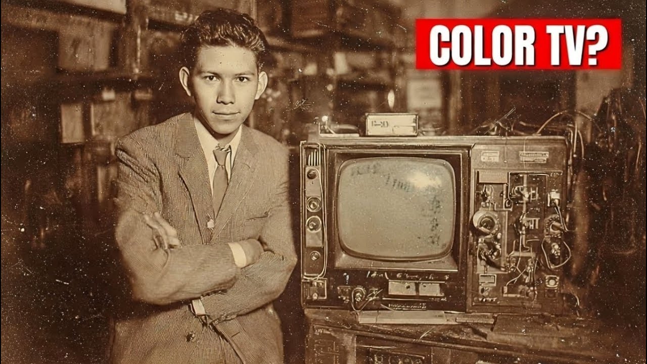 The World Saw In Black And White In 1940 — Until A Young Mexican Of 23 Years Created The Color TV