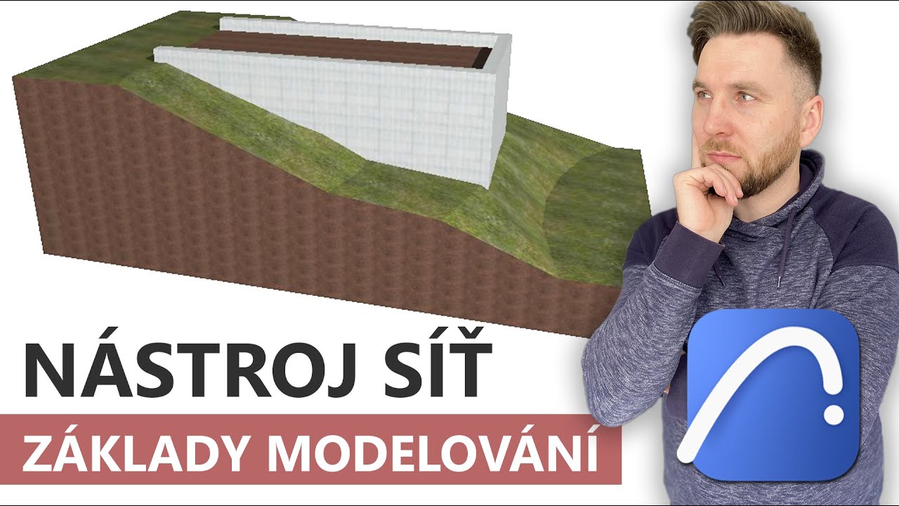 Nástroj síť (terén) - základy modelování #07 | ARCHICAD 25