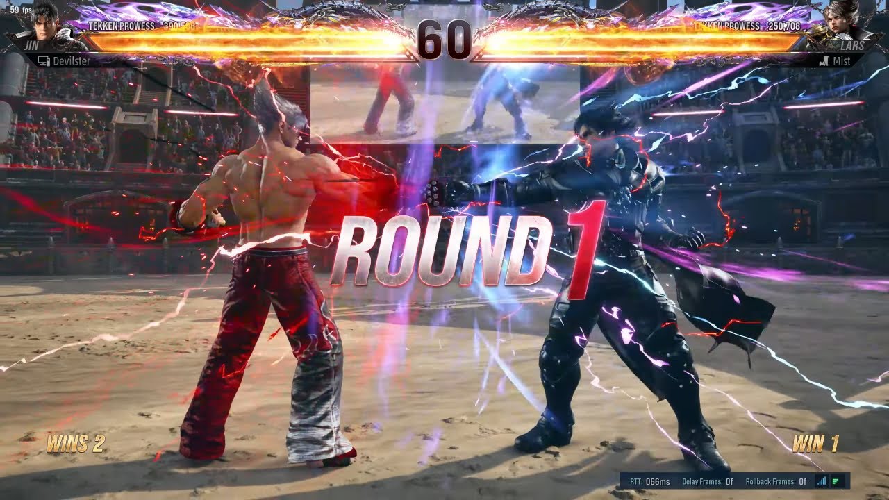 Wavu Wavu Jin Fights Crazy Tekken God Supreme Lars!