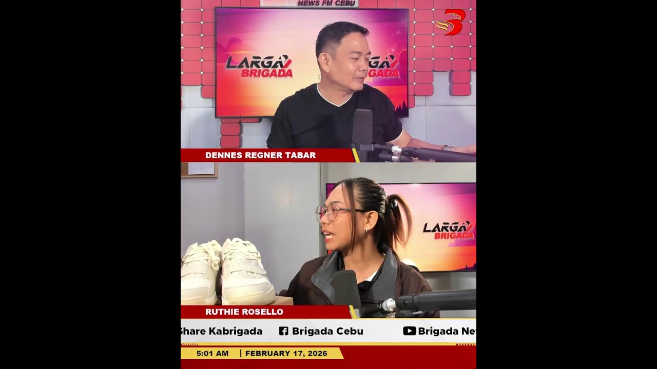 𝐋𝐀𝐑𝐆𝐀 𝐁𝐑𝐈𝐆𝐀𝐃𝐀 FEBRUARY 17, 2026 | TUESDAY 90.7 BRIGADA NEWS FM CEBU