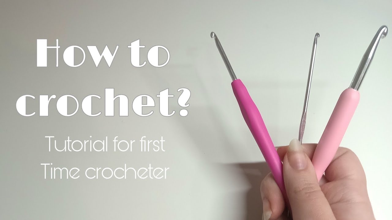 [How to crochet?] Tutorial on basic stitches. Made for first time crocheter🩷