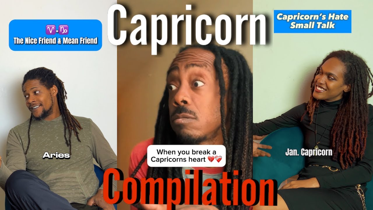Capricorn Moments That Are Too Real! | Compilation | Watch This Capricorn 😂