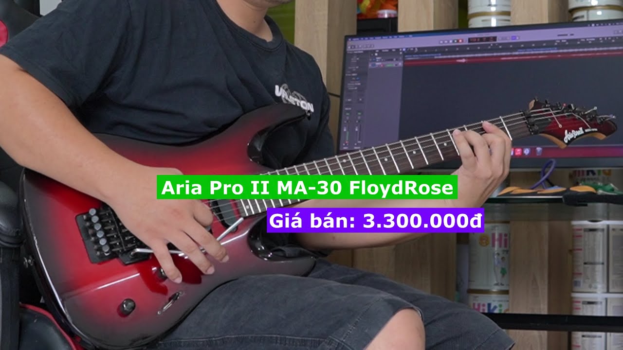 [ezmusic.shop] Aria Pro II Magna MA-30 Floydrose | Giá 3.300.000đ | Có Test sound