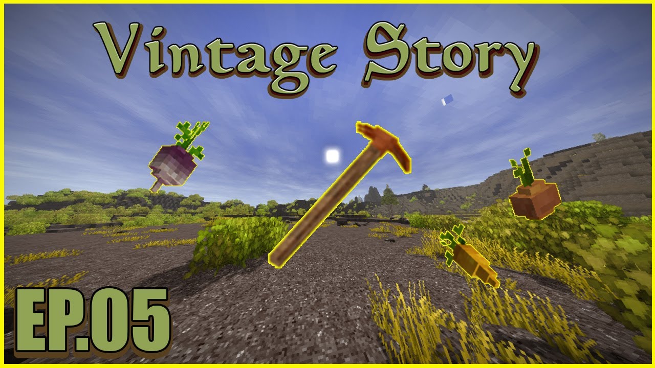 This Caveman Becoming A Farmer! | Vintage Story Ep.05
