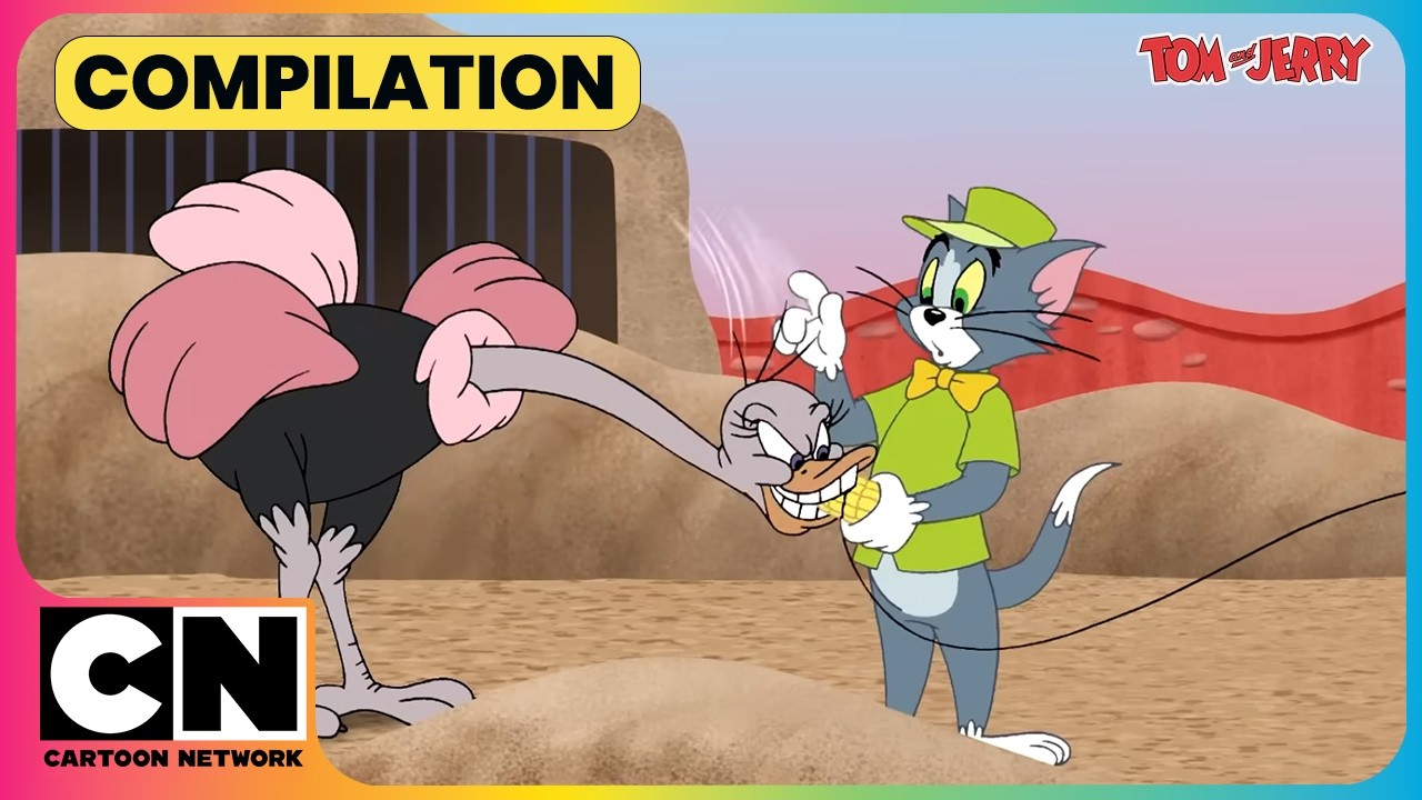 Tom's Zoo Has A Jerry Problem!😹🦁| Tom and Jerry😺| National Wildlife Day | @cnindia​