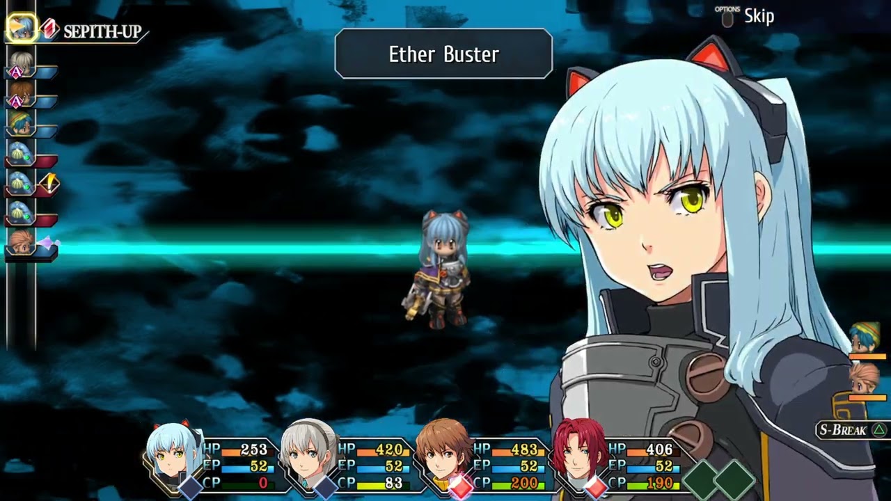 Trails from Zero - Prologue - Frost Slime x5 (NG Nightmare, +3 DP)