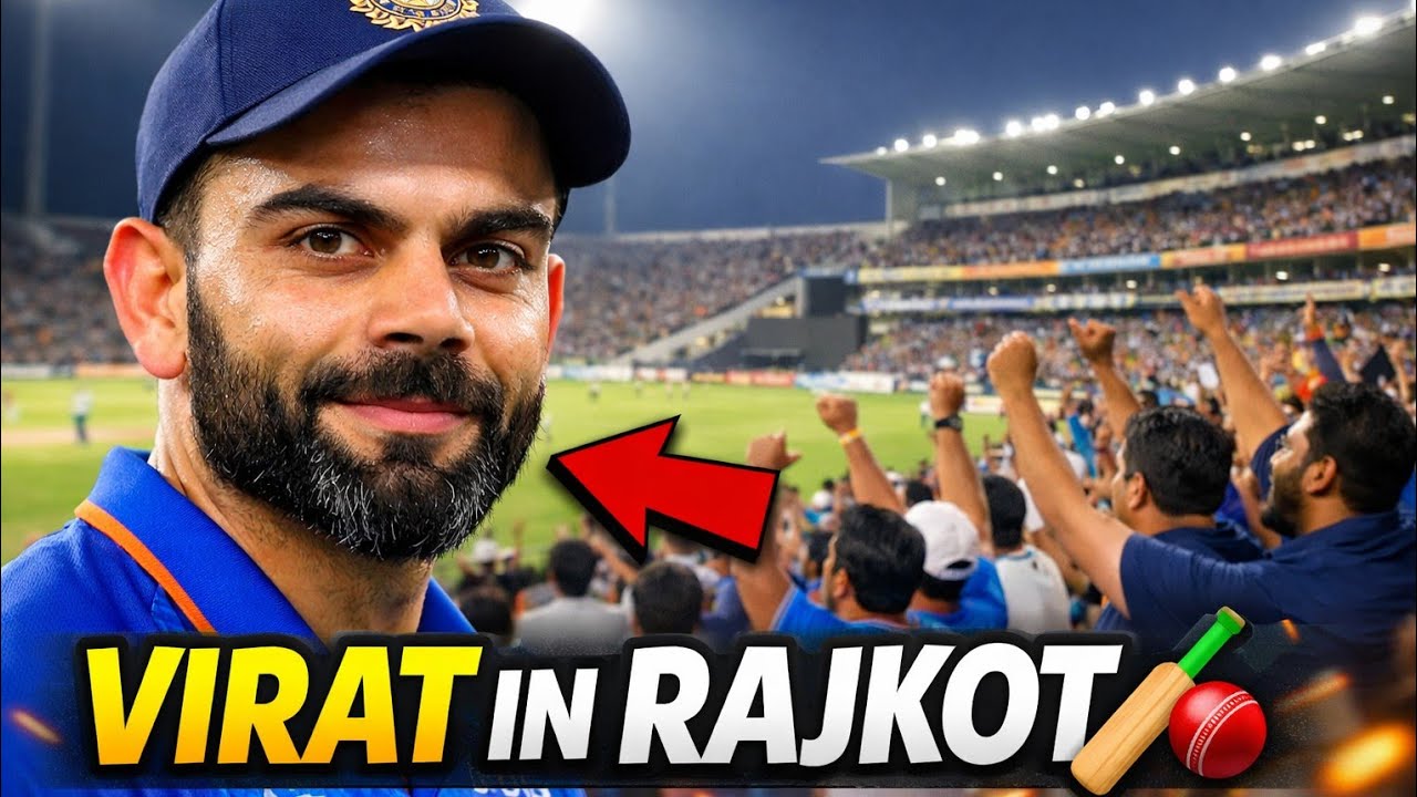 Virat Kohli Live 😍 | New Zealand Team in Rajkot | Khanderi Stadium Match Vlog 🏏#trending#dailyvideo 