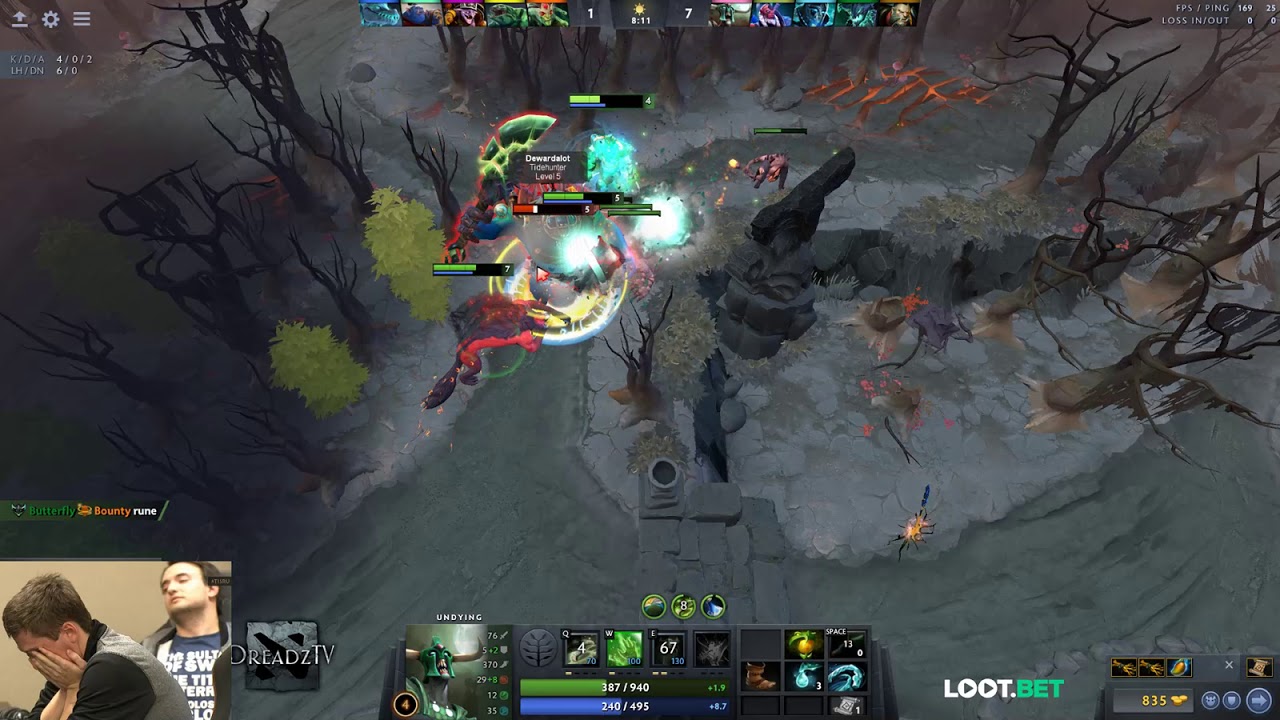Dread's stream | Undying / Invoker / IO / Spirit Breaker | 23.11.2017