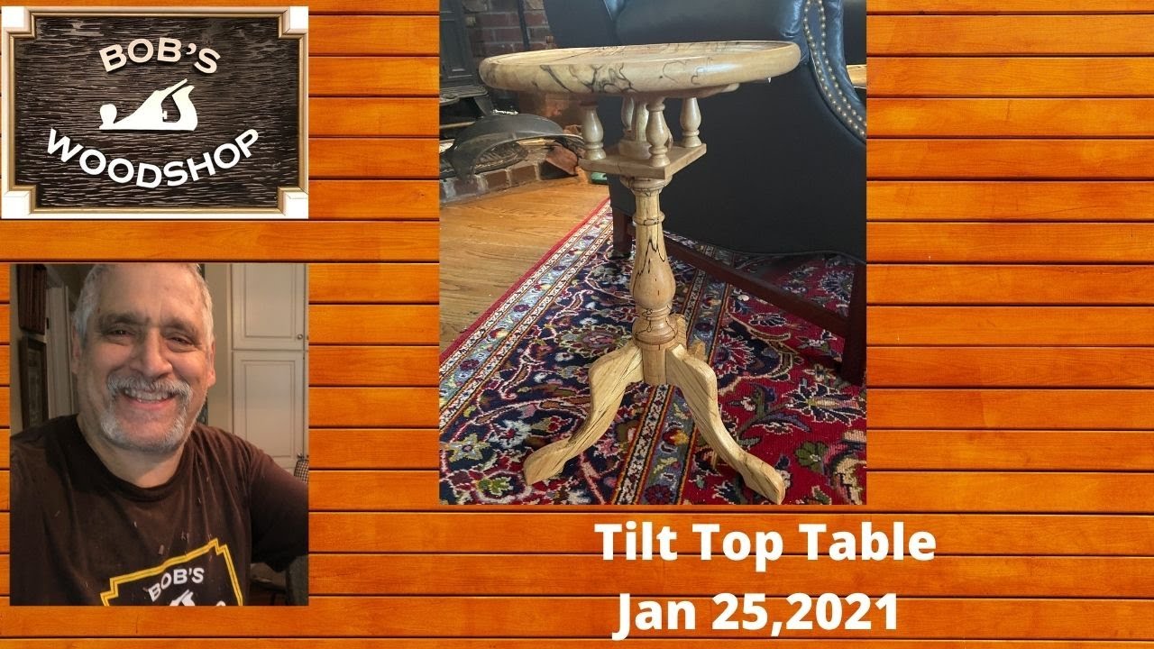 Three Legged Table  - Timber To Table - Bob's Woodshop  - Jan 24, 2021