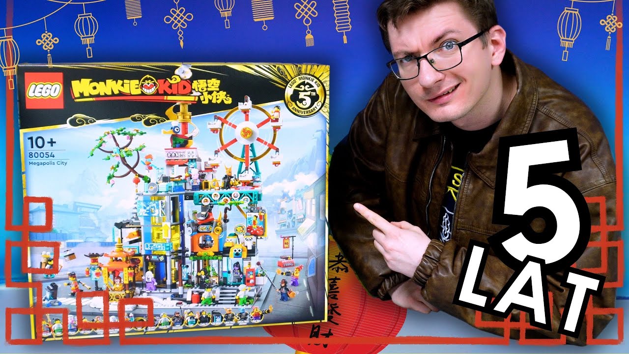 LEGO MONKIE KID MA JUŻ 5 LAT! 💥 / MEGAPOLIS 80054 / RECENZJA