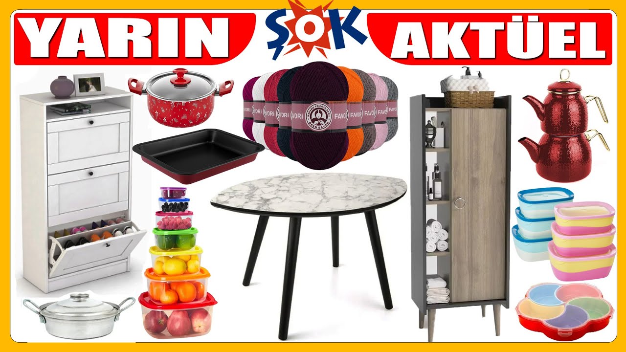 ŞOK 5 ŞUBAT 2026 | BACAKLI MASA | ŞOK ÇEYİZLİK KAMPANYA | ÖRGÜ İPLERİ | ŞOK MARKET İNDİRİMLER