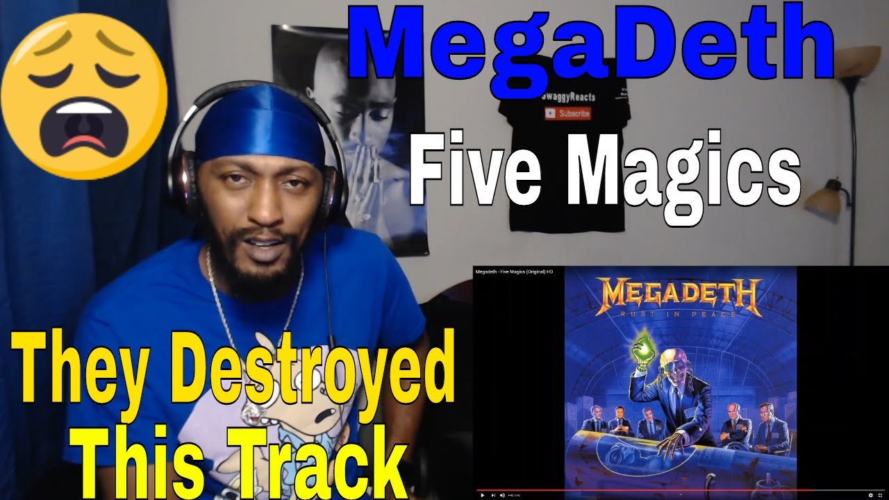 THIS BAND IS A CHEATCODE | Megadeth - Five Magics (REACTION)