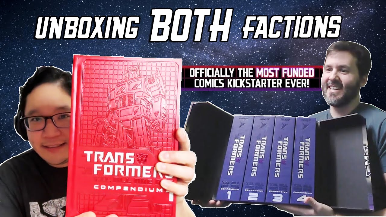 Transformers Compendium Review & Unboxing BOTH Autobot & Decepticon!