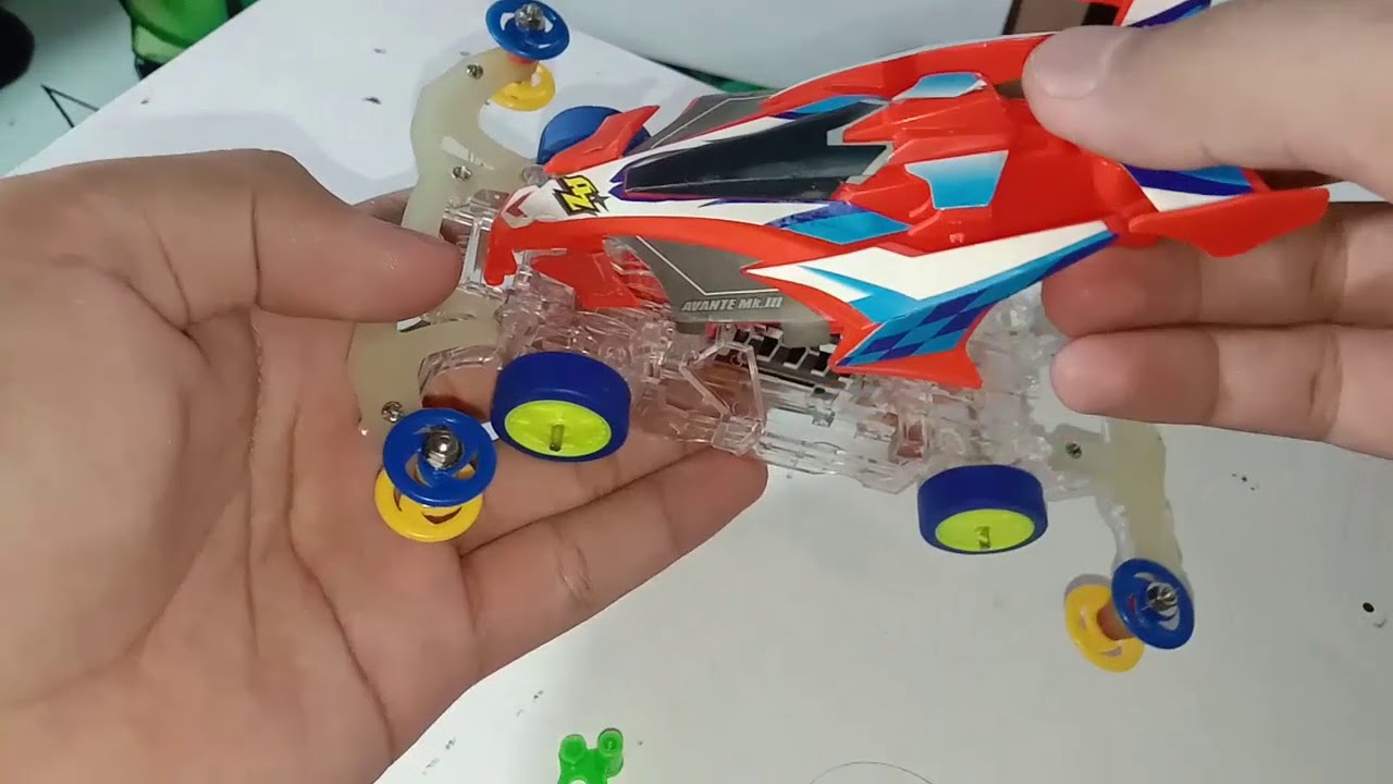Mini 4WD Merk AODA - Review dan Test Run #1