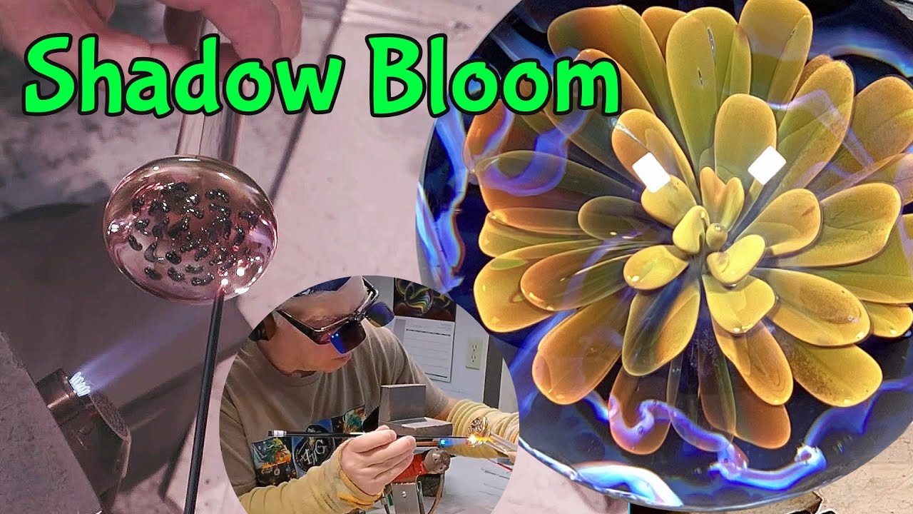 Hand Blown Vortex Marble with Bill Grout / Shadow Bloom / Episode #101