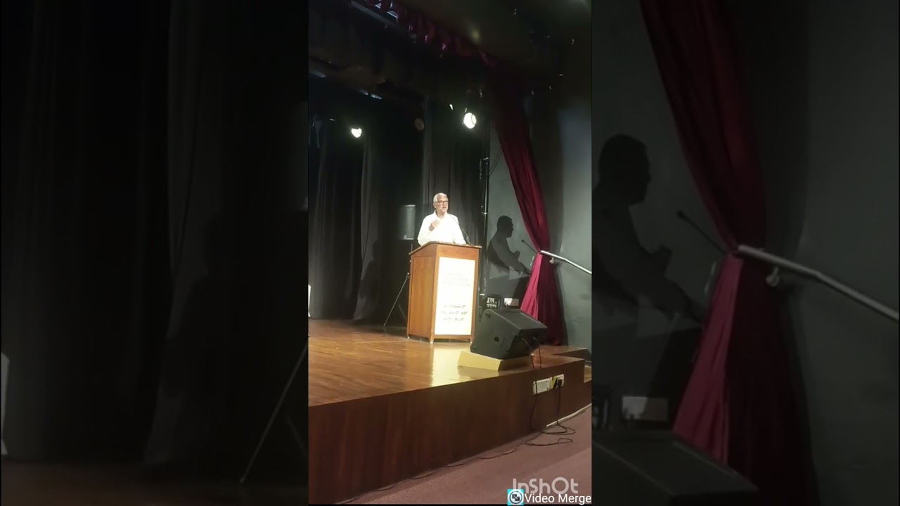Speech By Sri J S Jayadev Founder DeenaBandu Trust Chamarajanagara. 