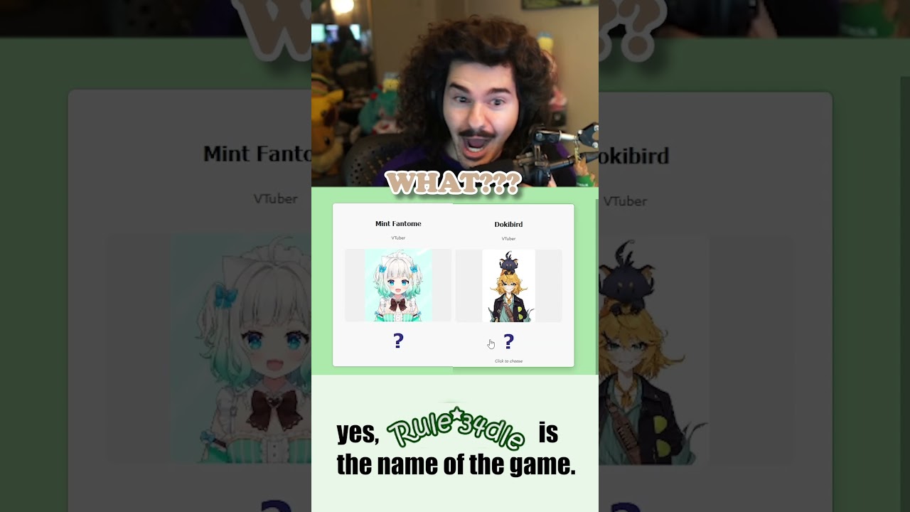 Dokibird and Mint find ruben in the gooner daily game #dailygame #rubensargasm #vtuber