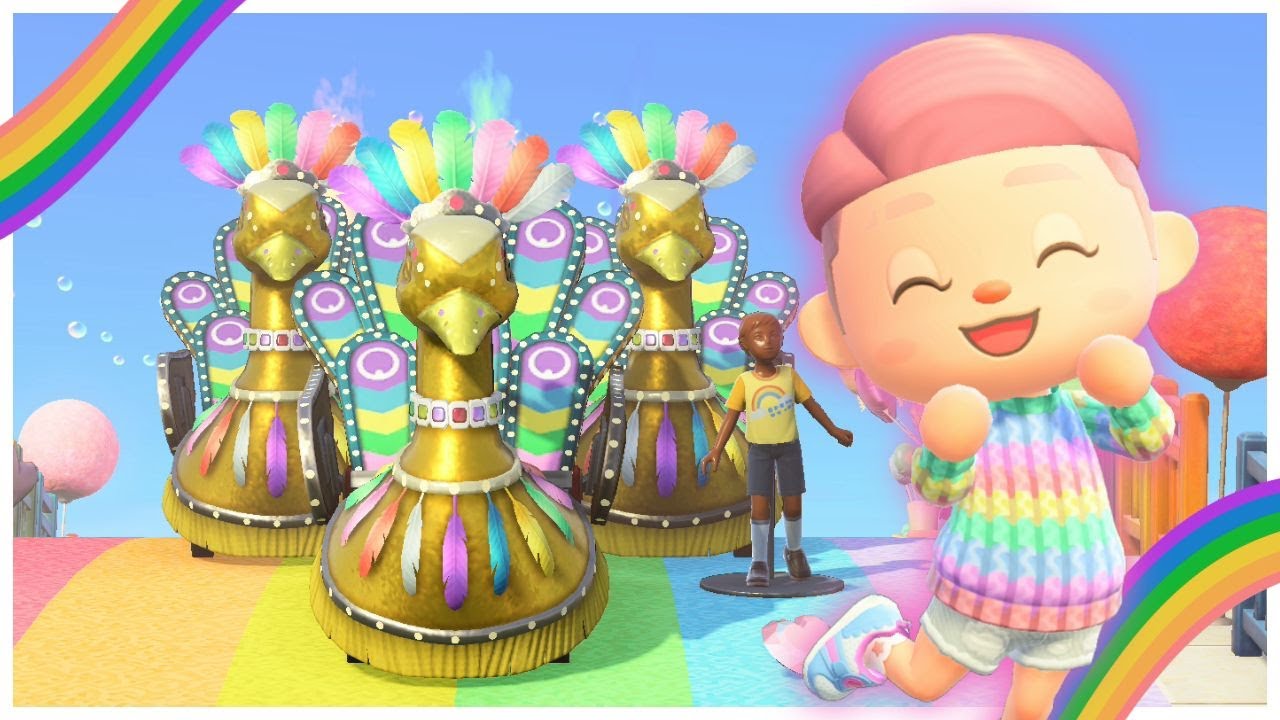 JE FAIS UNE ÎLE ANIMAL CROSSING LGBT 🏳️‍🌈