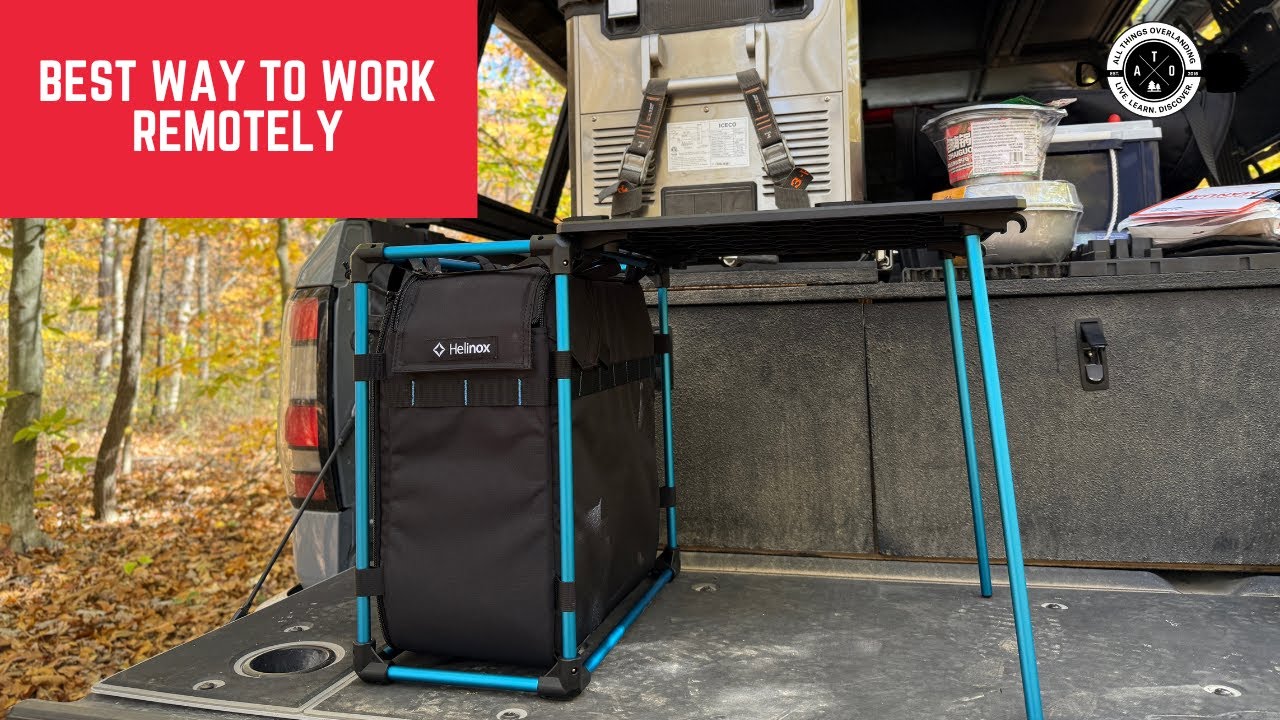 Why the Helinox Outdoor Field Office is a Must-Have for Digital Nomads