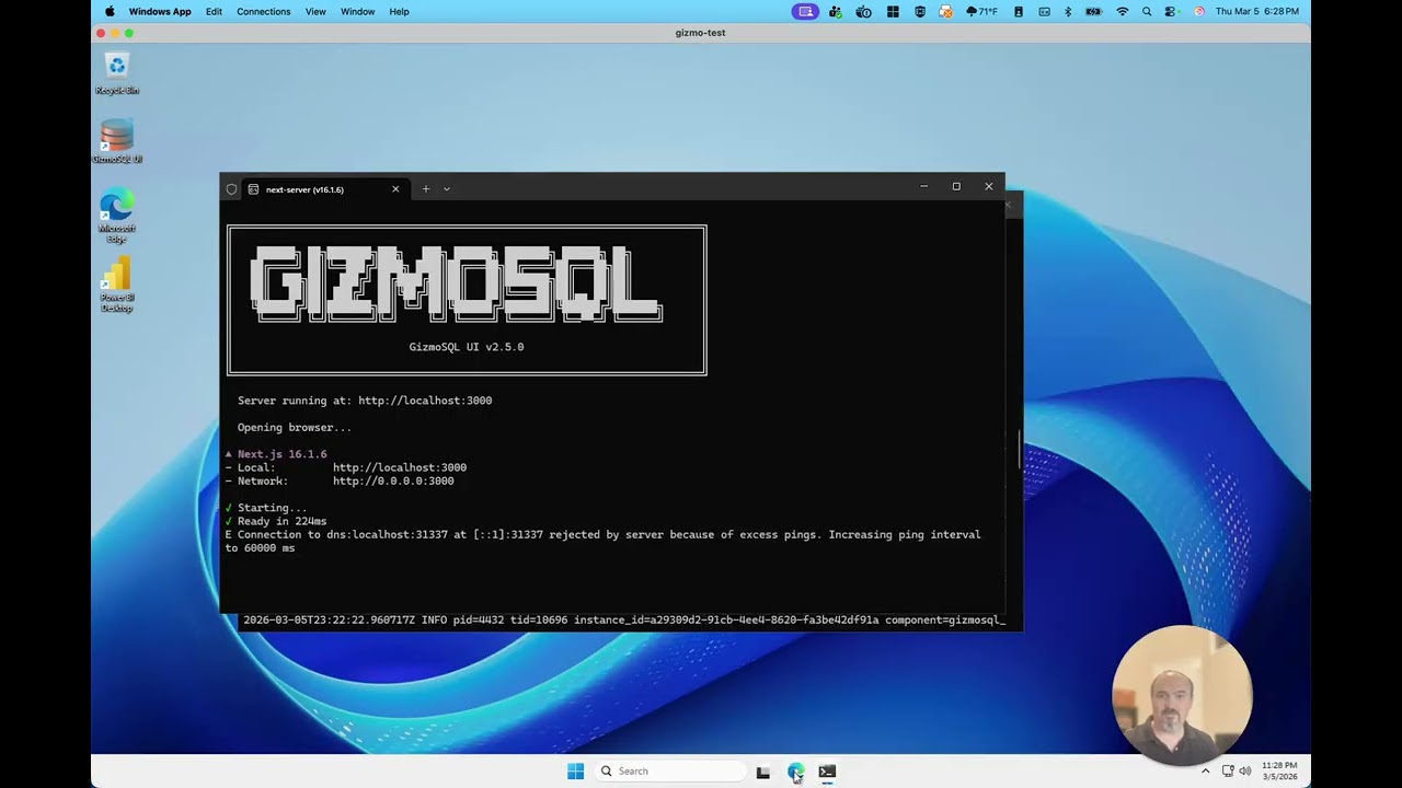 Introducing the New Windows Release of GizmoSQL! 🚀
