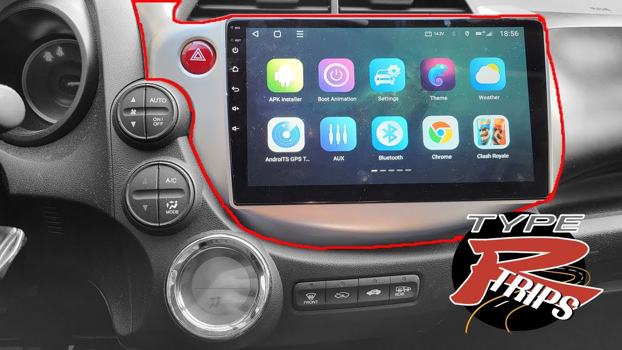 Android fejegységet szereltem a Honda Jazz-be!