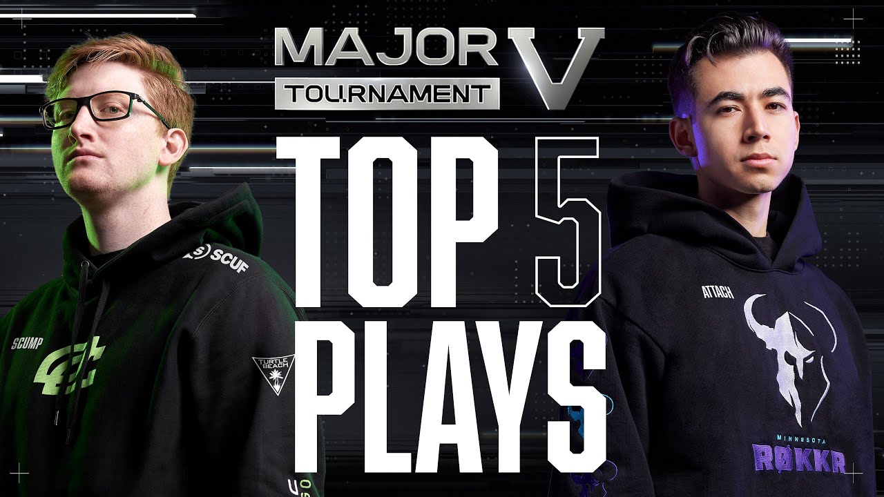 Attach Seals GREATEST Comeback in CoD HISTORY as Scump Clutches AGAIN! | Top 5 Plays — Stage V Major