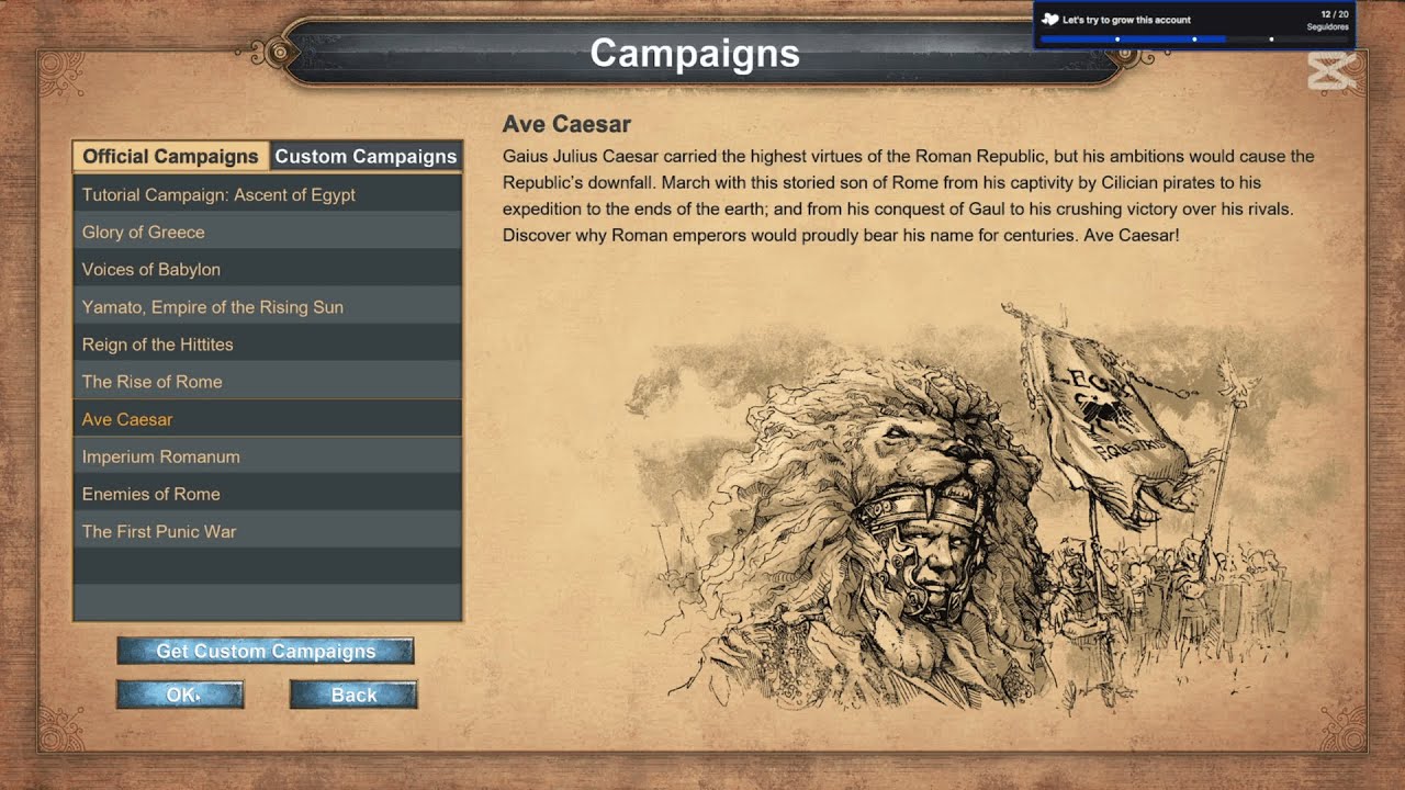 Age of Empires: Definitive edition - Caesar's Revenge #1